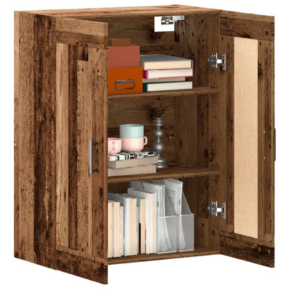 Credenza Legno Antico 69,5x34x90 cm in Legno Multistrato
