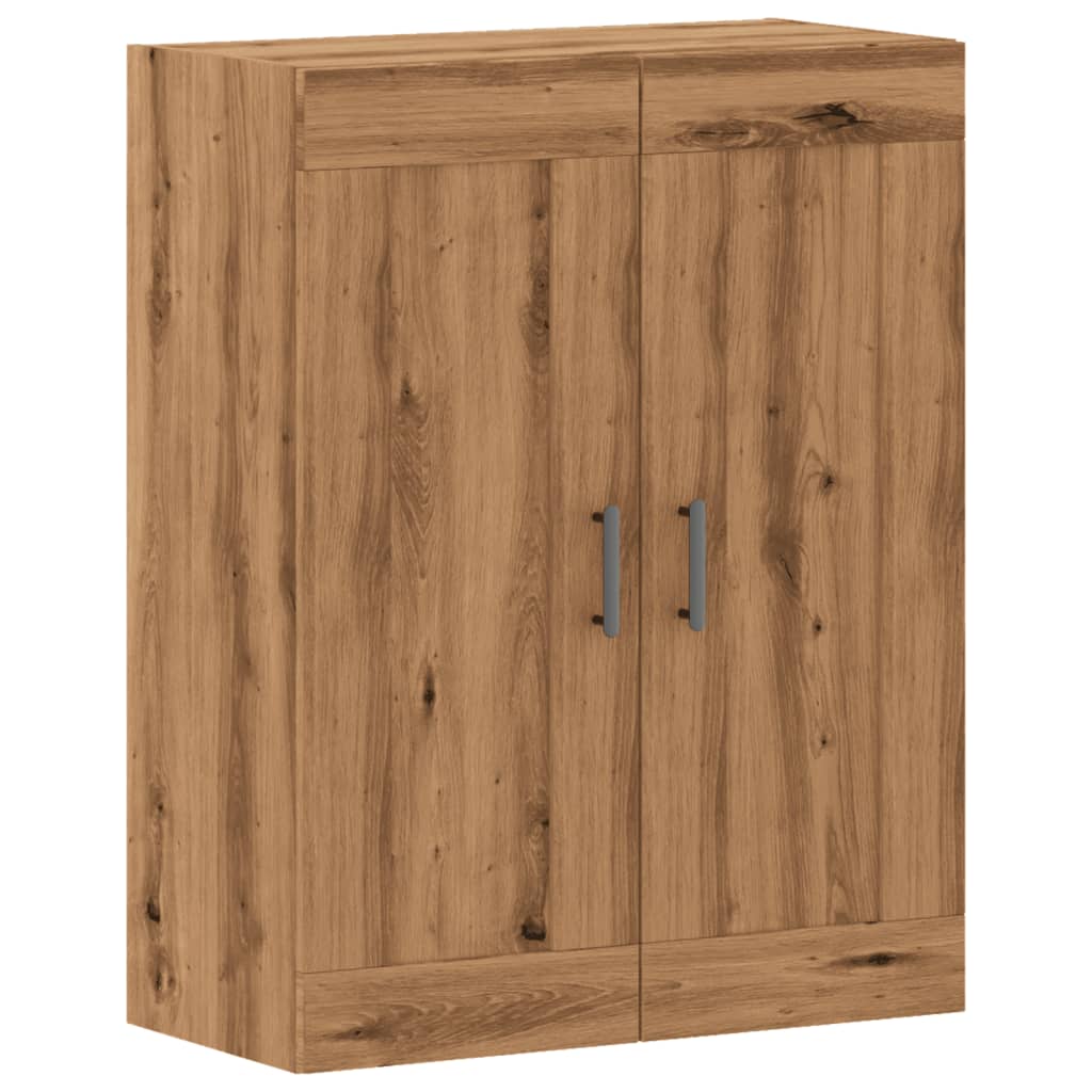 Credenza Rovere Artigianale 69,5x34x90 cm in Legno Multistrato