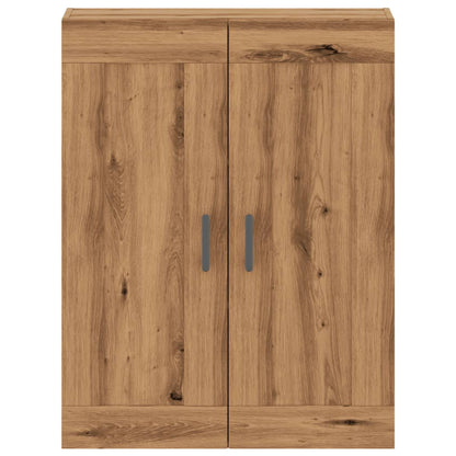 Credenza Rovere Artigianale 69,5x34x90 cm in Legno Multistrato