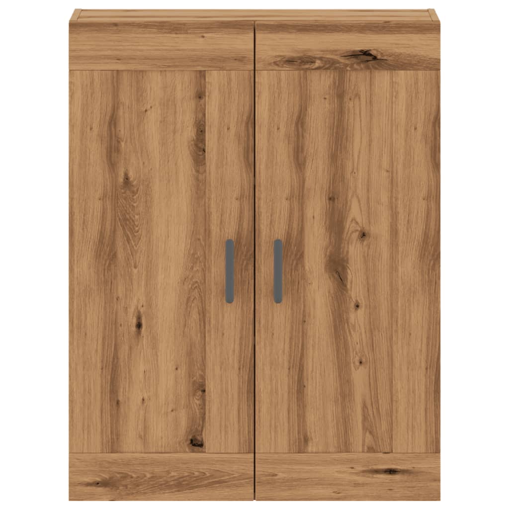 Credenza Rovere Artigianale 69,5x34x90 cm in Legno Multistrato