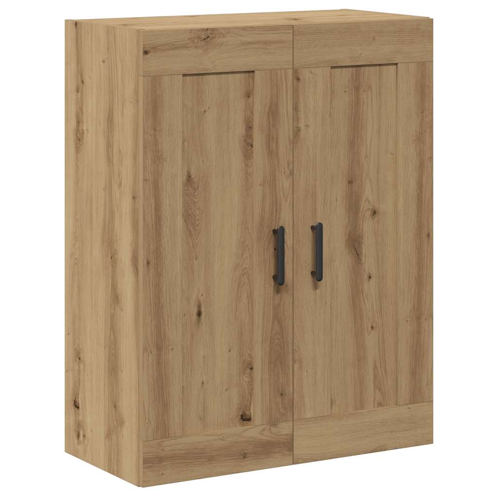 Credenza Rovere Artigianale 69,5x34x90 cm in Legno Multistrato