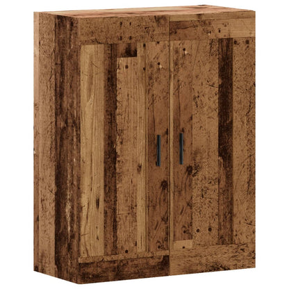 Mobile a Parete Legno Vecchio 69,5x34x90 cm in Truciolato
