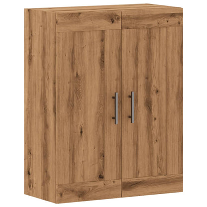 Mobile a Parete Rovere Artigianale 69,5x34x90 cm in Truciolato