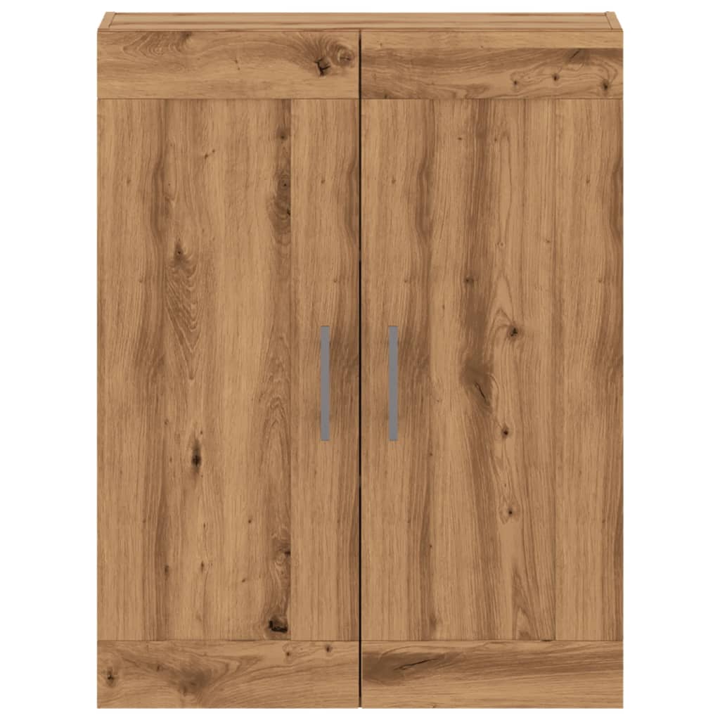 Mobile a Parete Rovere Artigianale 69,5x34x90 cm in Truciolato