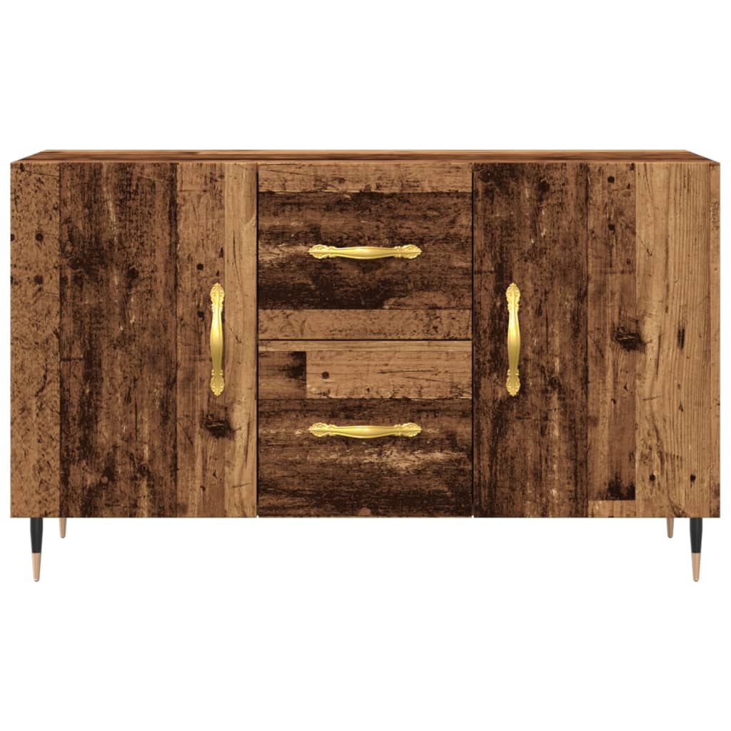 Credenza Legno Antico 100x36x60 cm in Legno Multistrato