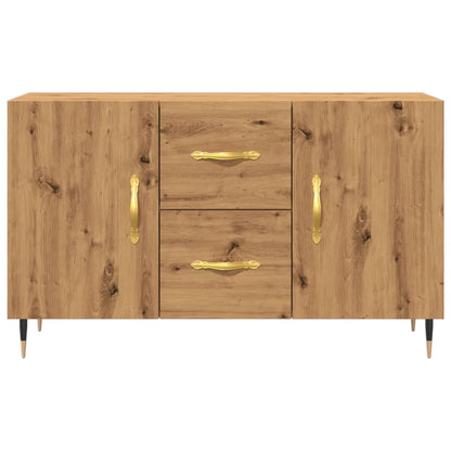 Credenza Rovere Artigianale 100x36x60 cm in Legno Multistrato