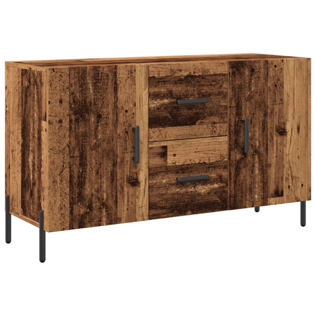 Credenza Legno Antico 100x36x60 cm in Legno Multistrato