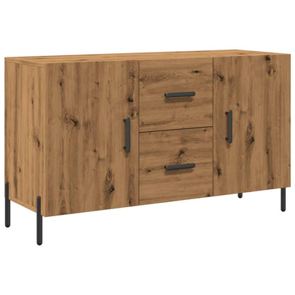 Credenza Rovere Artigianale 100x36x60 cm in Legno Multistrato