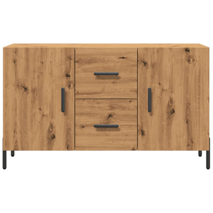 Credenza Rovere Artigianale 100x36x60 cm in Legno Multistrato