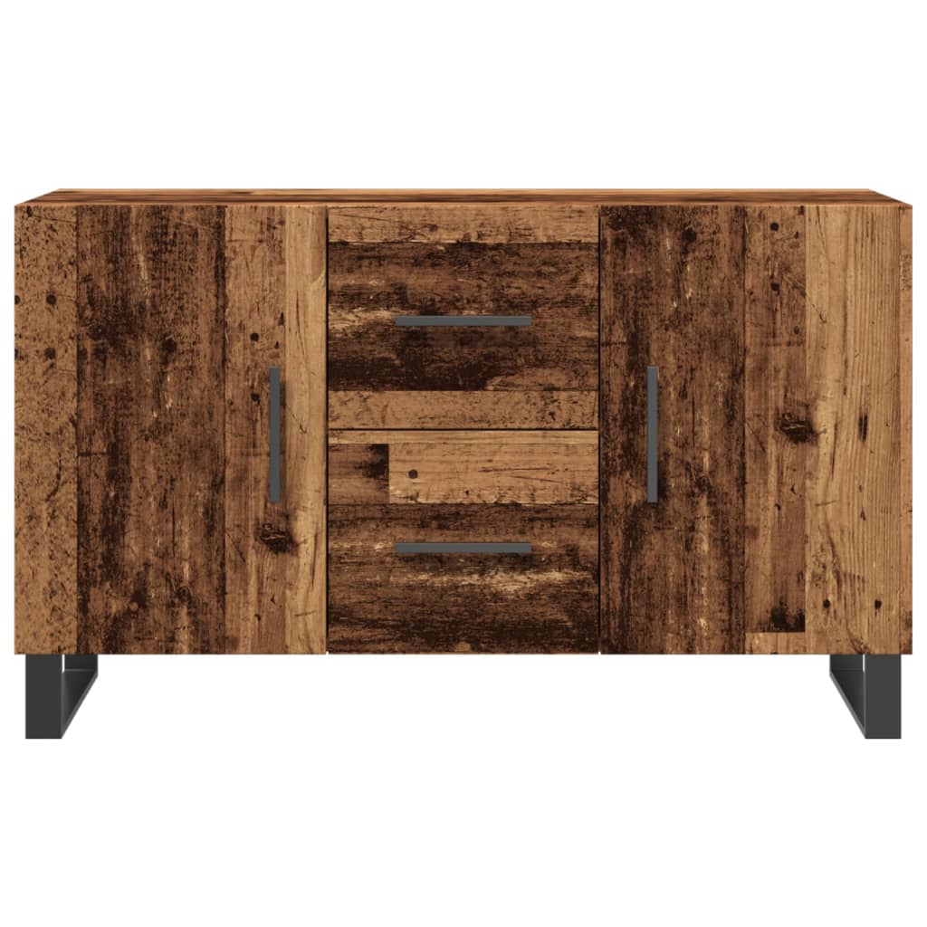 Credenza Legno Antico 100x36x60 cm in Legno Multistrato