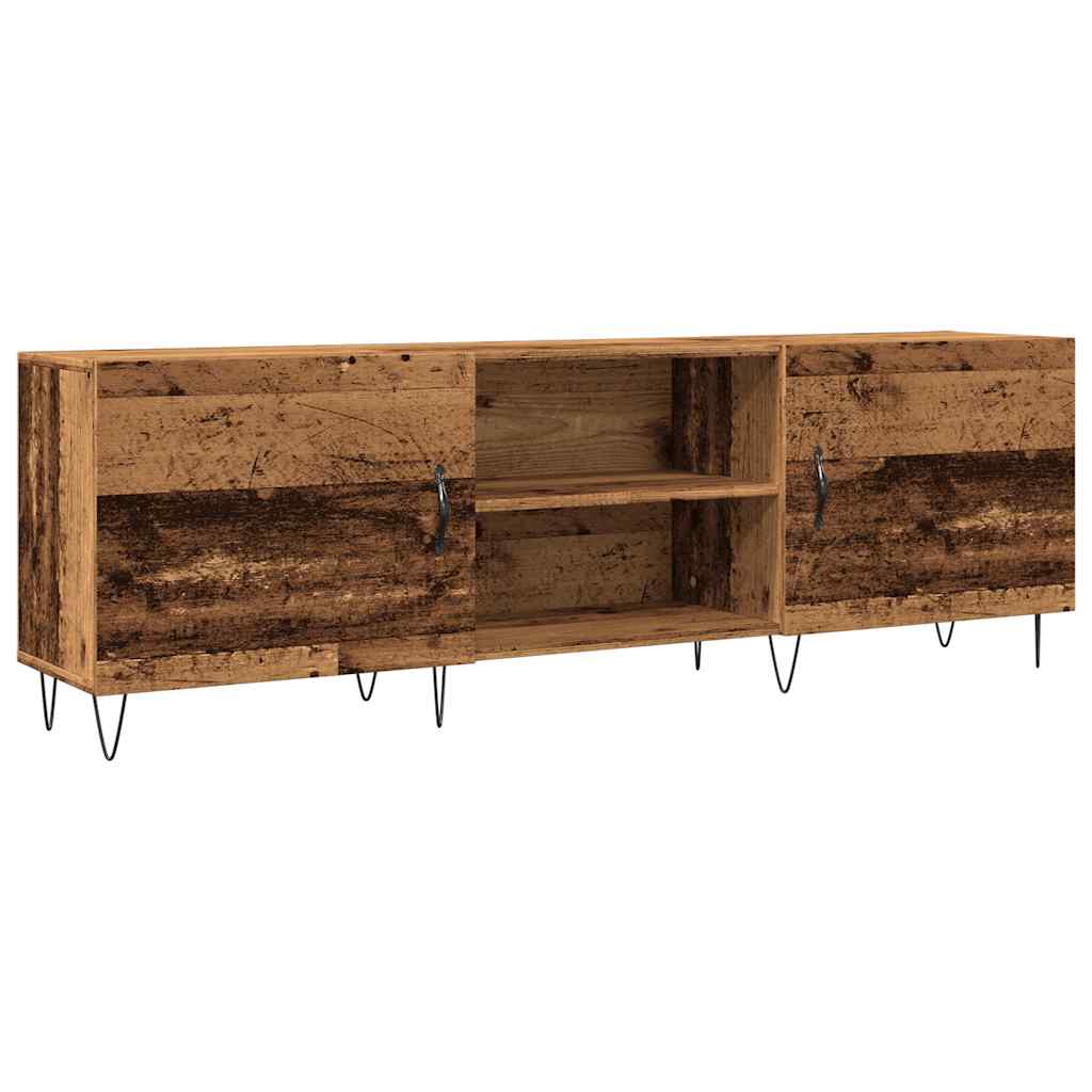 Mobile Porta TV Legno Antico 150x30x50 cm in Truciolato