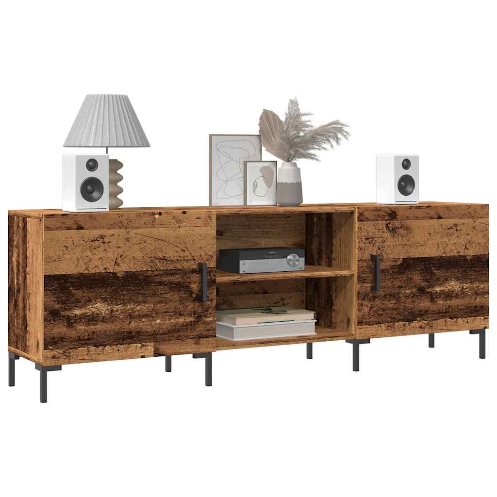Mobile Porta TV Legno Antico 150x30x50 cm in Truciolato