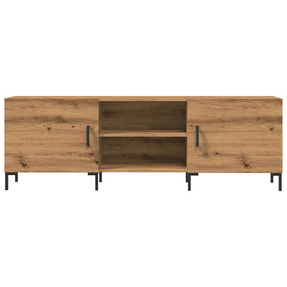 Mobile Porta TV Rovere Artigianale 150x30x50cm in Truciolato