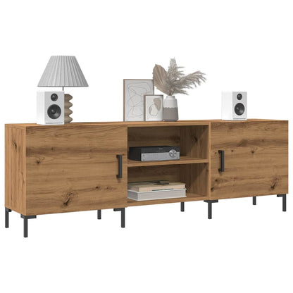 Mobile Porta TV Rovere Artigianale 150x30x50cm in Truciolato