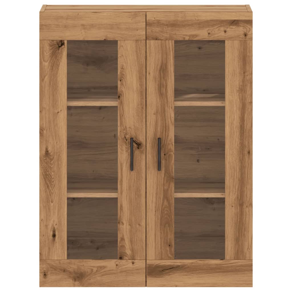 Mobile a Parete Rovere Artigianale 69,5x34x90 cm