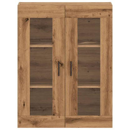 Mobile a Parete Rovere Artigianale 69,5x34x90 cm