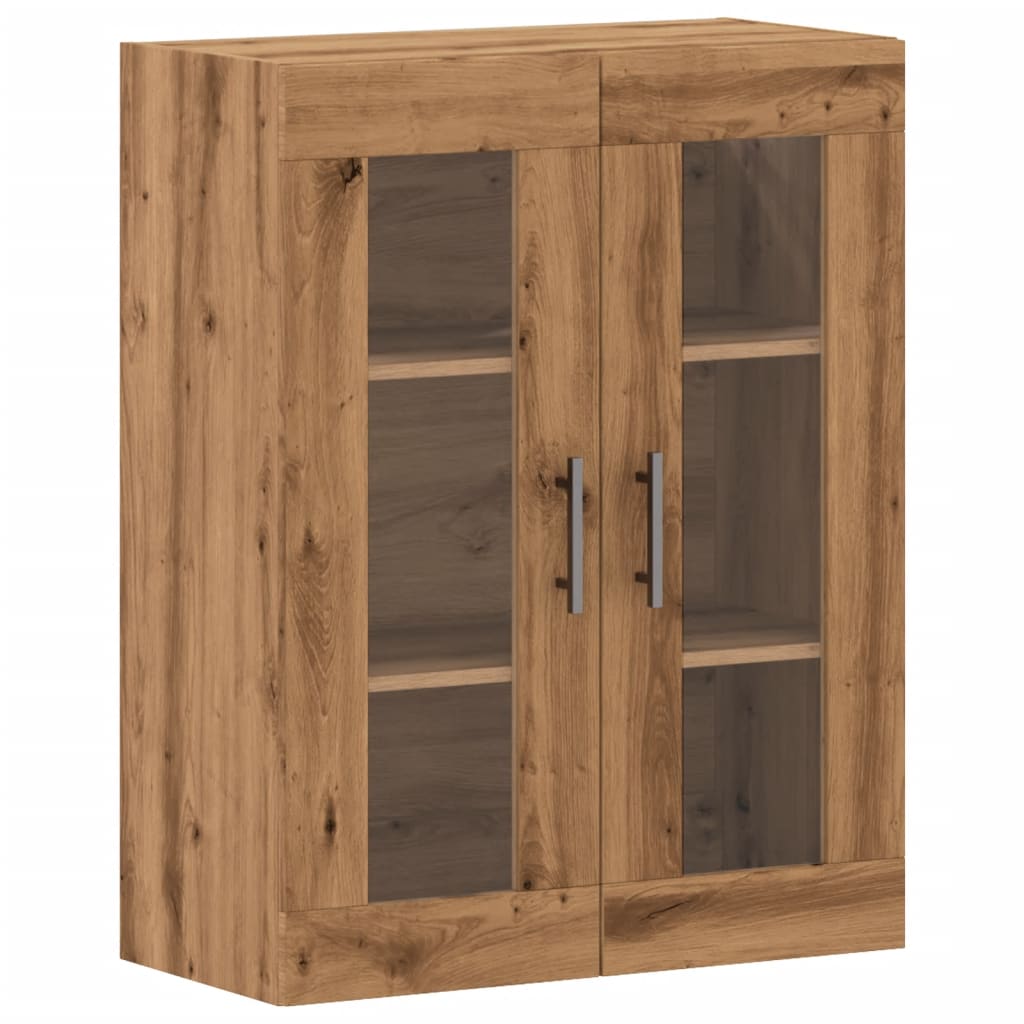 Credenza Rovere Artigianale 69,5x34x90 cm in Legno Multistrato