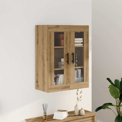 Credenza Rovere Artigianale 69,5x34x90 cm in Legno Multistrato