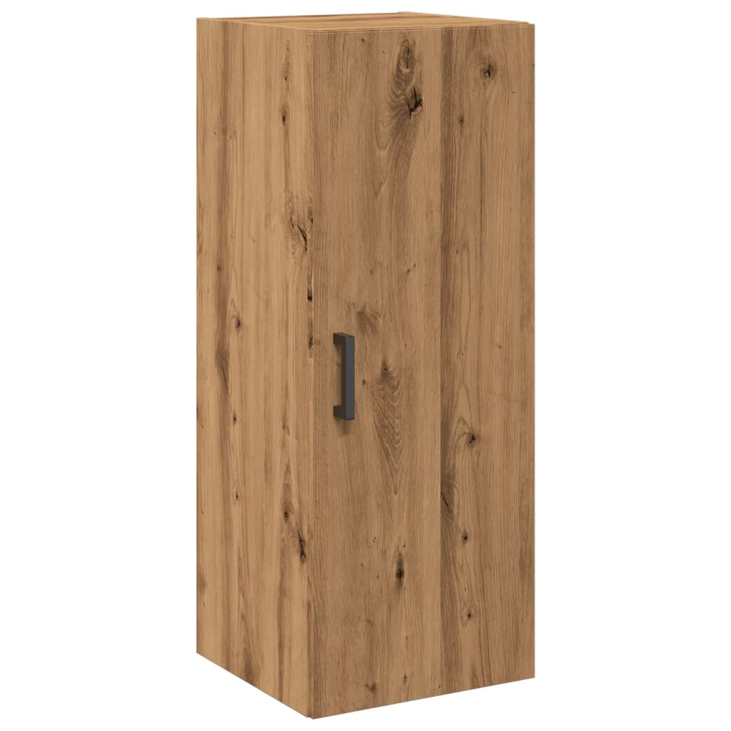 Mobile a Parete Rovere Artigianale 34,5x34x90 cm in Truciolato