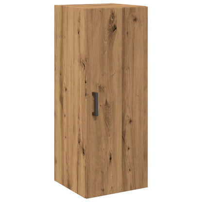 Mobile a Parete Rovere Artigianale 34,5x34x90 cm in Truciolato