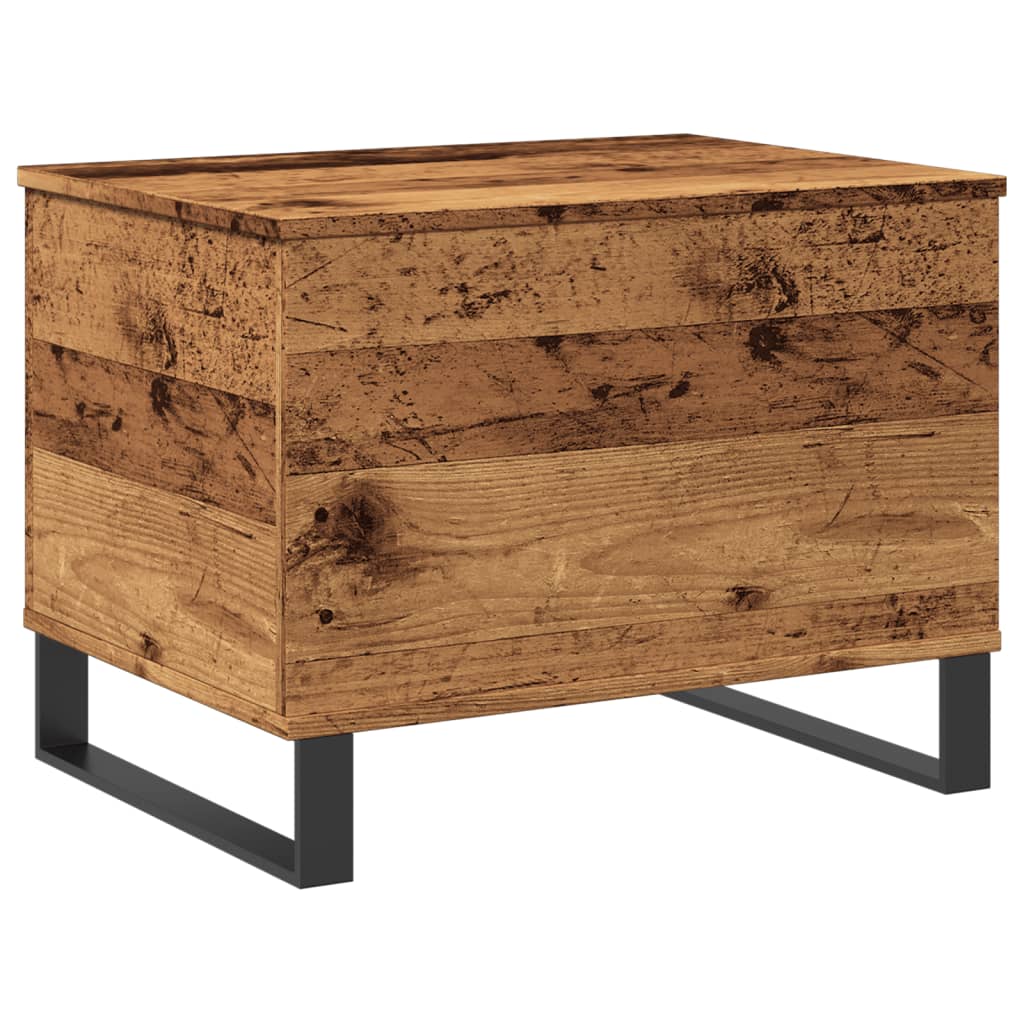 Tavolino da Salotto Legno Antico 60x44,5x45cm Legno Multistrato