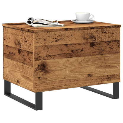 Tavolino da Salotto Legno Antico 60x44,5x45cm Legno Multistrato