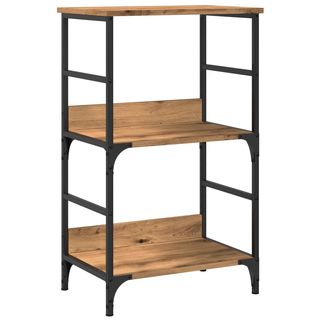 Libreria Rovere Artigianale 50x33x82 cm Legno Multistrato