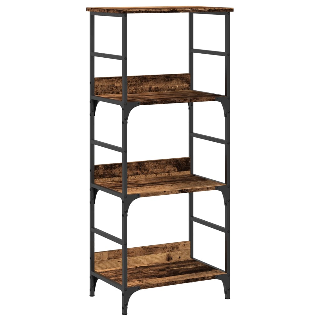 Libreria Legno Antico 50x33x117,5 cm in Legno Multistrato