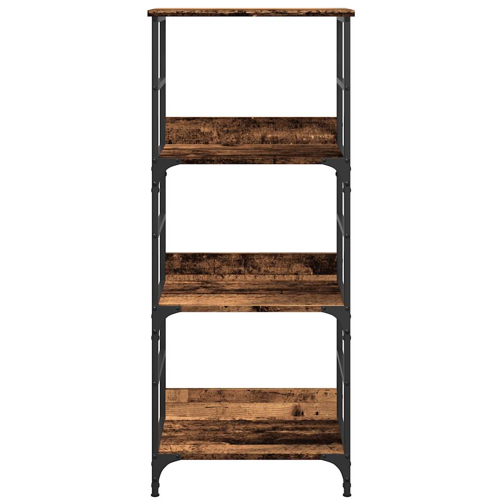 Libreria Legno Antico 50x33x117,5 cm in Legno Multistrato