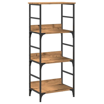 Libreria Rovere Artigianale 50x33x117,5 cm Legno Multistrato