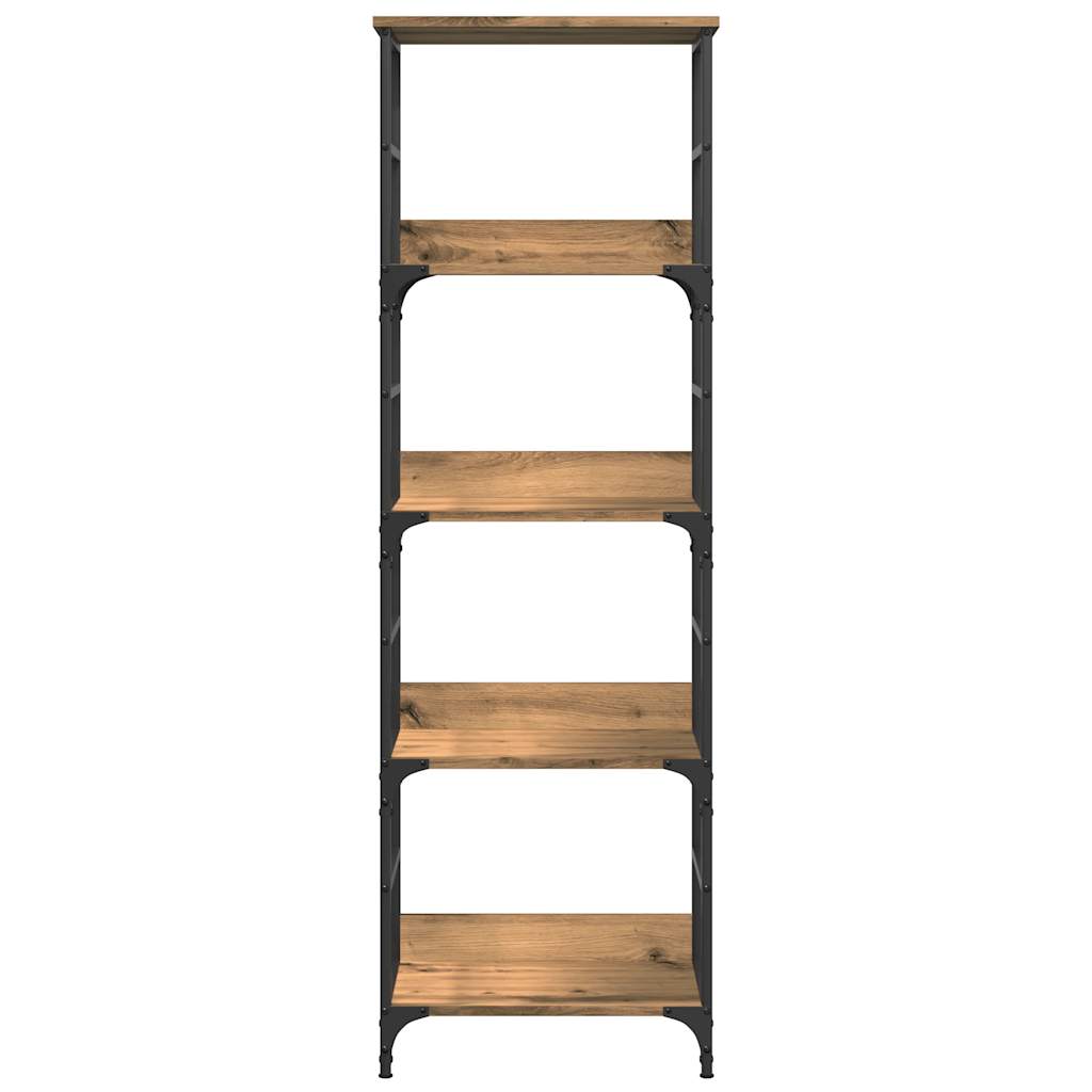Libreria Rovere Artigianale 50x33x153 cm in Truciolato