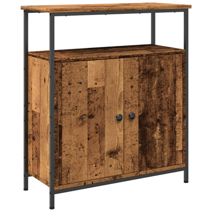 Credenza Legno Antico 70x30x80 cm in Legno Multistrato