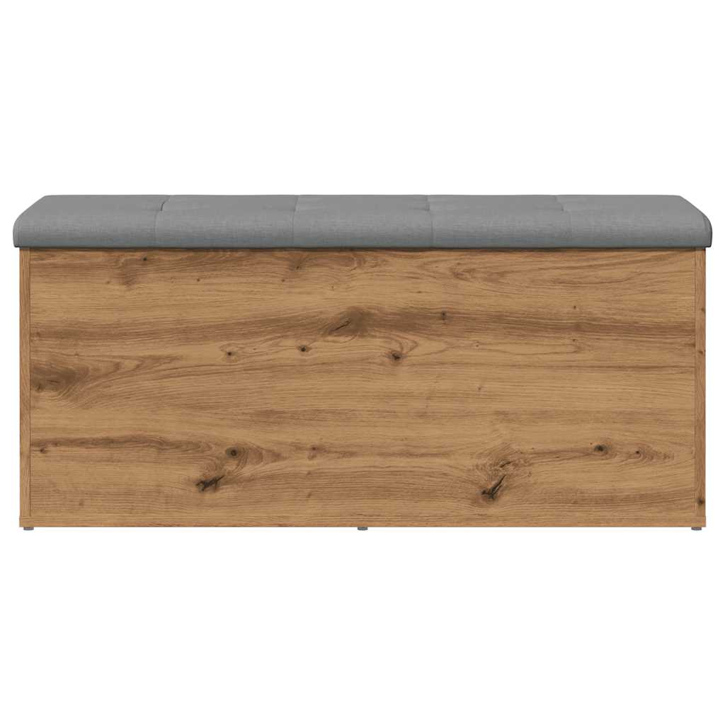 Panca Portaoggetti Rovere Artigianale 102x42x45 cm Truciolato