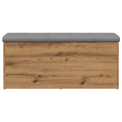 Panca Portaoggetti Rovere Artigianale 102x42x45 cm Truciolato