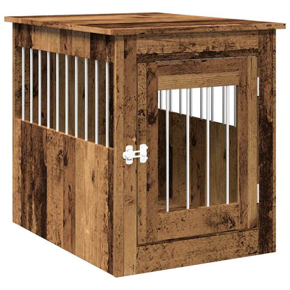 Gabbia Cani da Arredamento Legno Antico Legno Multistrato