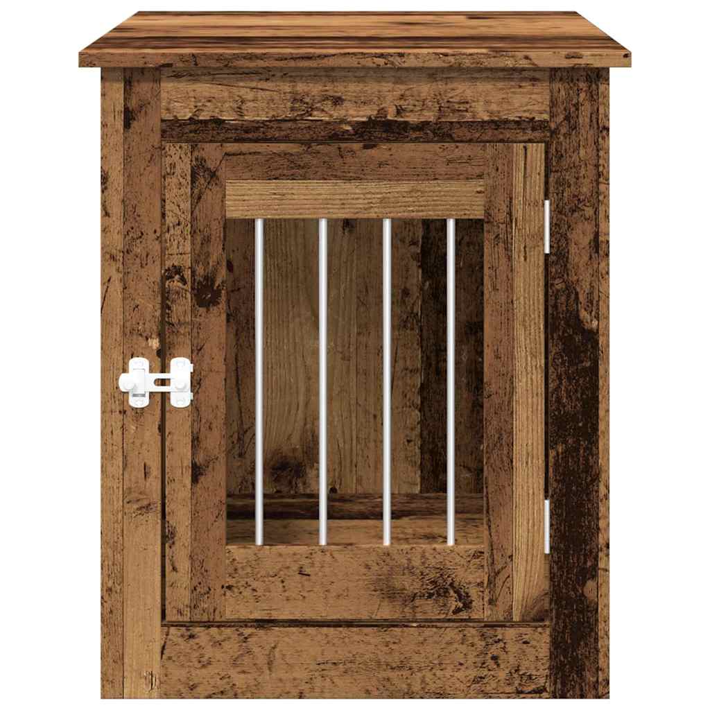 Gabbia Cani da Arredamento Legno Antico Legno Multistrato