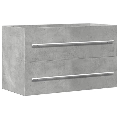 Mobile Lavabo Rovere Artigianale 80x38,5x48 cm in Truciolato