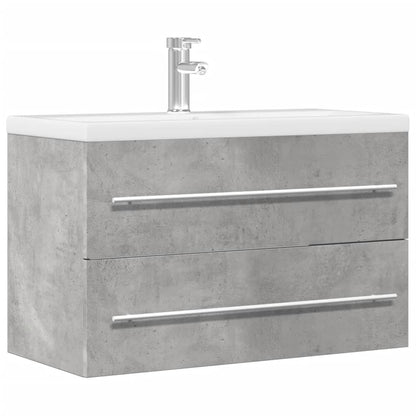 Mobile Lavabo Rovere Artigianale 80x38,5x48 cm in Truciolato
