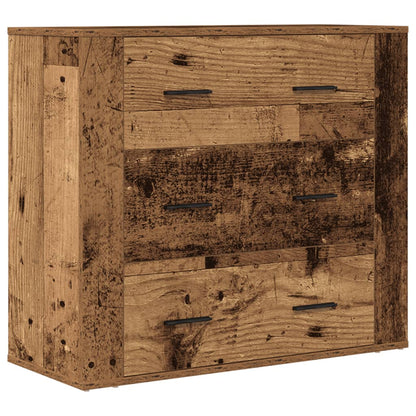 Credenza Legno Vecchio 80x33x70 cm in Truciolato