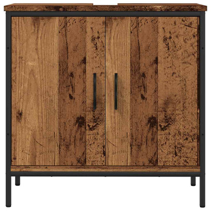Mobile Sottolavabo Legno Antico 60x30x60 cm Legno Multistrato