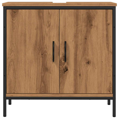 Mobile Sottolavabo Rovere 60x30x60 cm Legno Multistrato