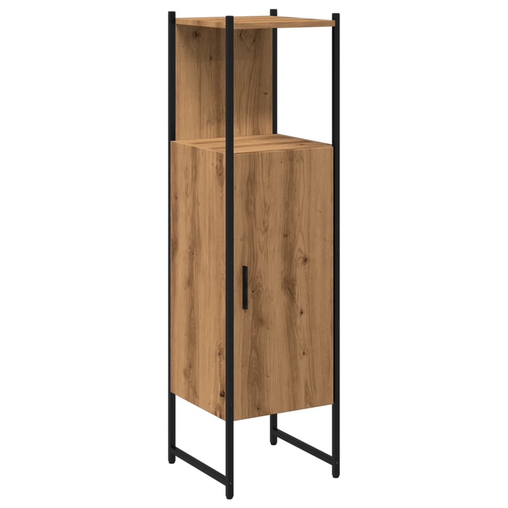 Mobile da Bagno Rovere 33x33x120,5 cm Legno Multistrato