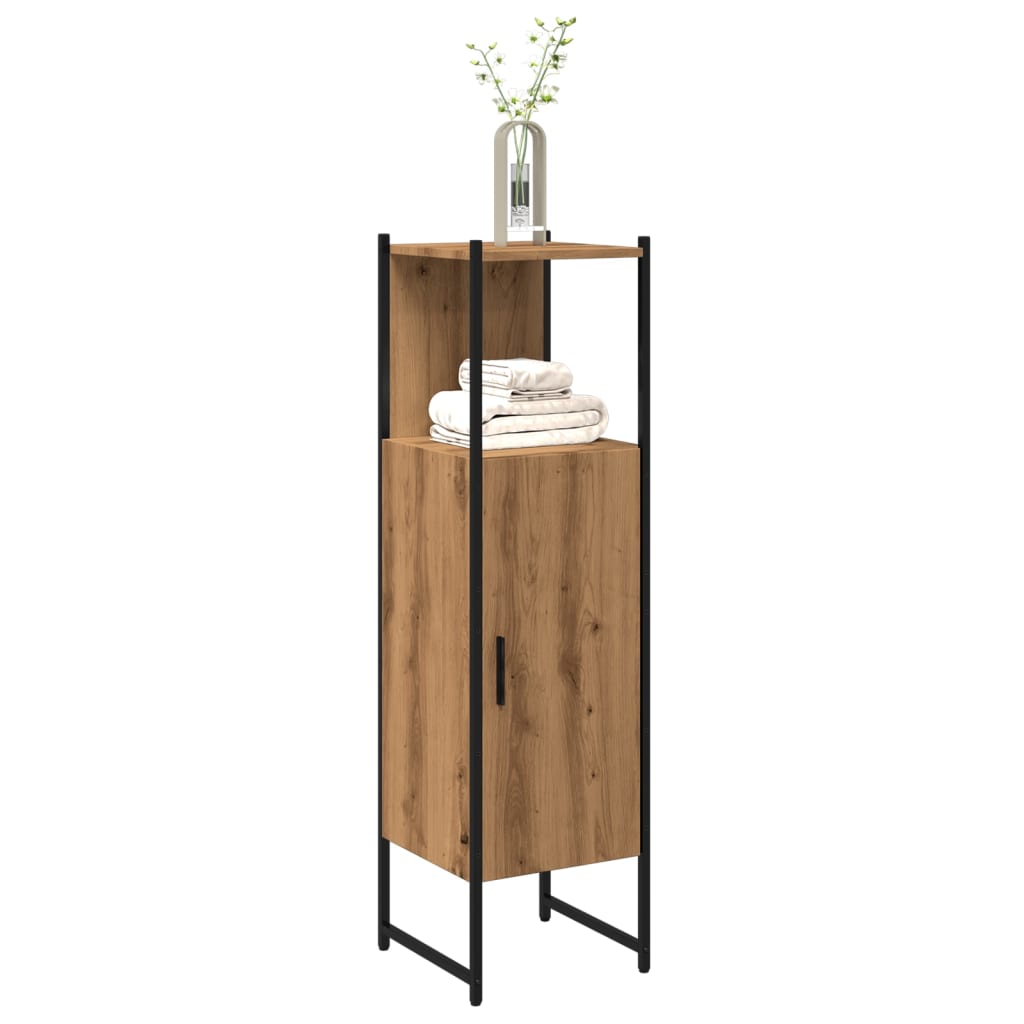 Mobile da Bagno Rovere 33x33x120,5 cm Legno Multistrato