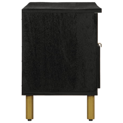 Mobile Porta TV Nero 100x33x46 cm in Legno Multistrato