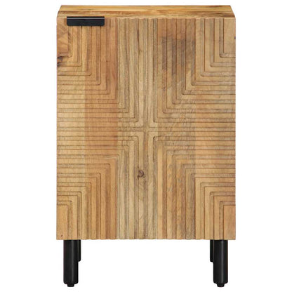Mobiletto da Bagno Marrone 38x33,5x58 cm Legno di Mango