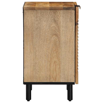 Mobiletto da Bagno Marrone 38x33,5x58 cm Legno di Mango