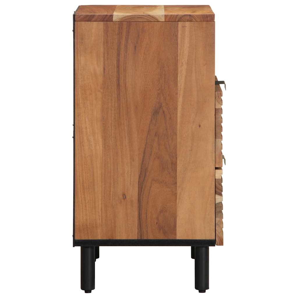 Armadio da Notte con cassetto Marrone 50 x 33 x 62 cm