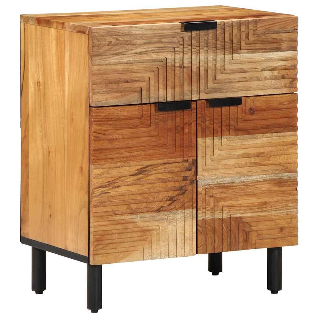 Armadio da Notte con cassetto Marrone 50 x 33 x 60 cm