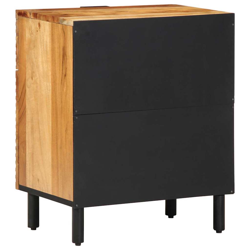 Armadio da Notte con cassetto Marrone 50 x 33 x 60 cm