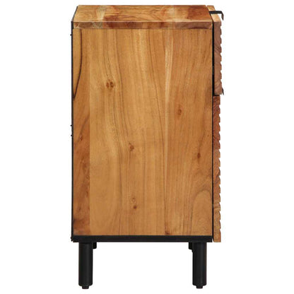 Armadio da Notte con cassetto Marrone 50 x 33 x 60 cm